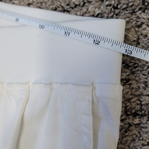NWT Faherty Women's Arlie Day Linen Blend Pant in White Size Small - Picture 9 of 11